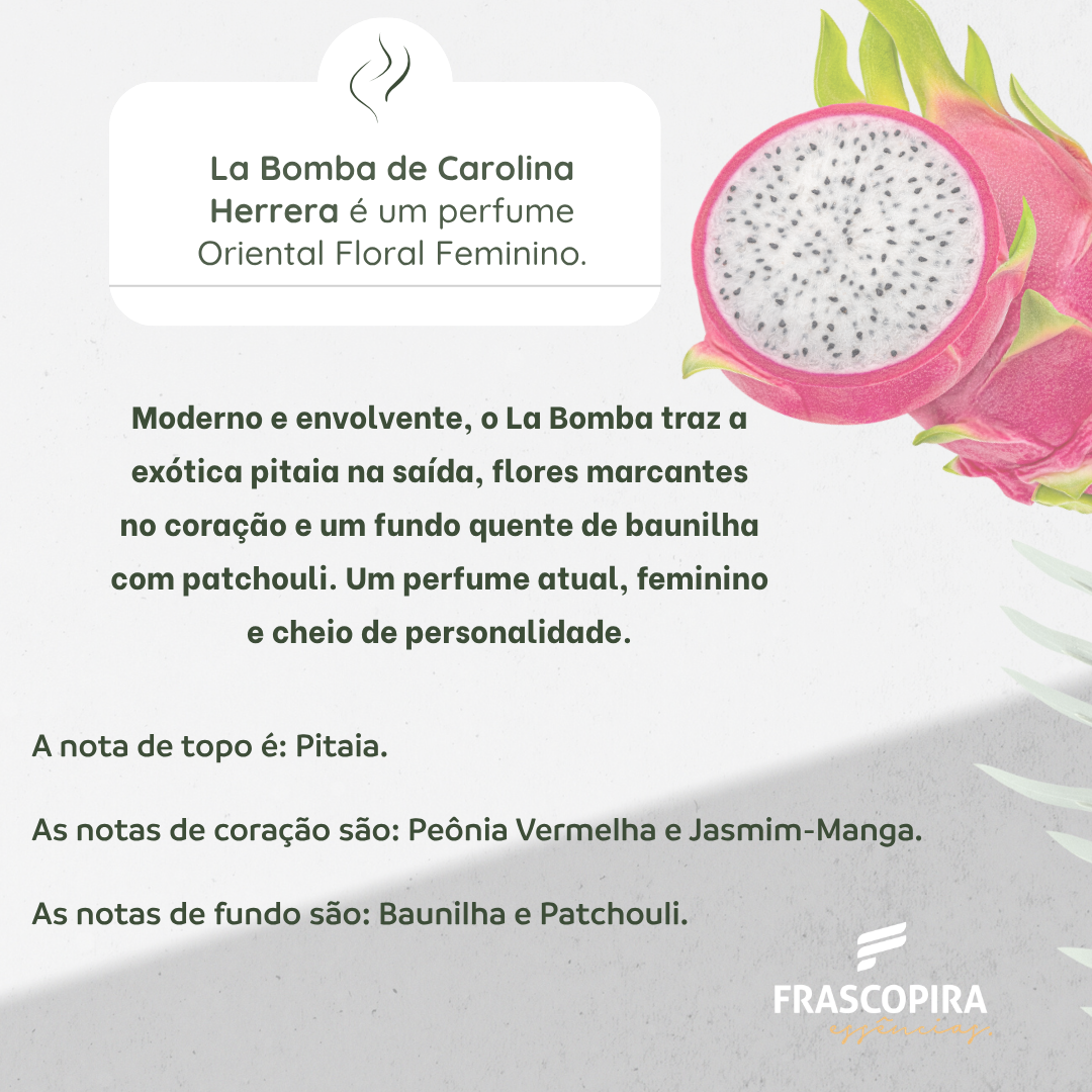 Essência La Bomba Linha Vollmens Perfumaria Fina Concentrada Aromática para Perfumes