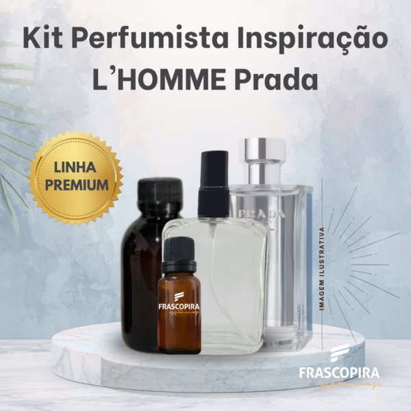 Kit Perfumista Essência Vollmens Faça Até 100ml PRADA