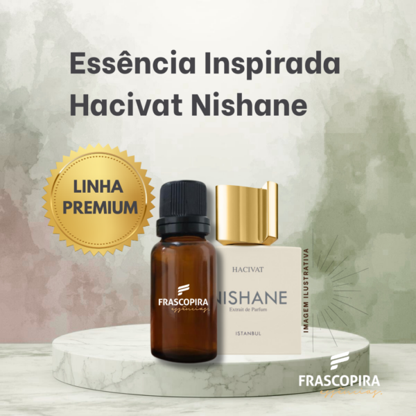Essência Hacivat Wood Concentrada Perfumaria Fina