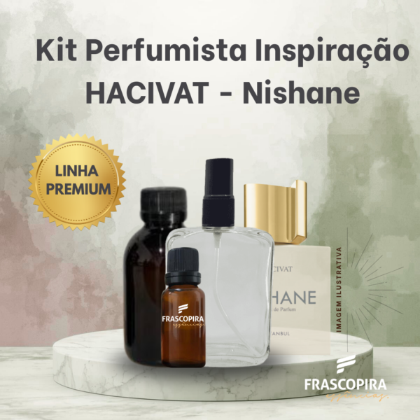 Kit Perfumista Essência Vollmens Faça Até 100ml HACIVAT
