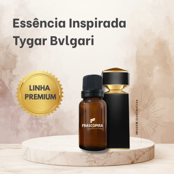 Essência Tygar Wood Concentrada Perfumaria Fina