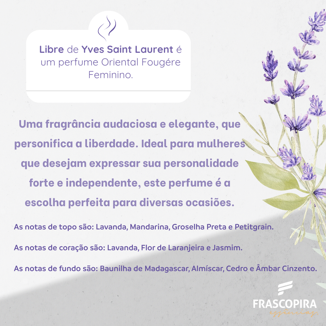 Kit Perfumista Essência Vollmens Faça Até 100ml LIBRE