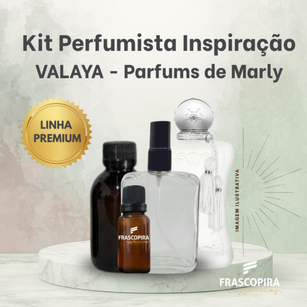 Kit Perfumista Essência Vollmens Faça Até 100ml VALAYA