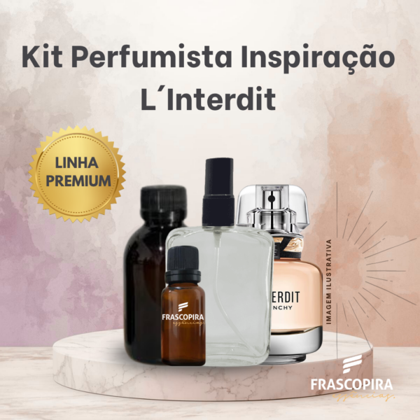 Kit Perfumista Essência Vollmens Faça Até 100ml LINTERDIT