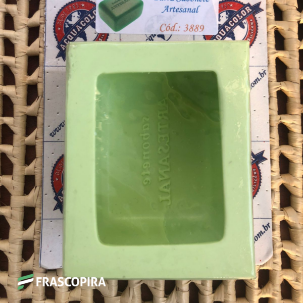 Forma Silicone - Barra Sabonete Artesanal