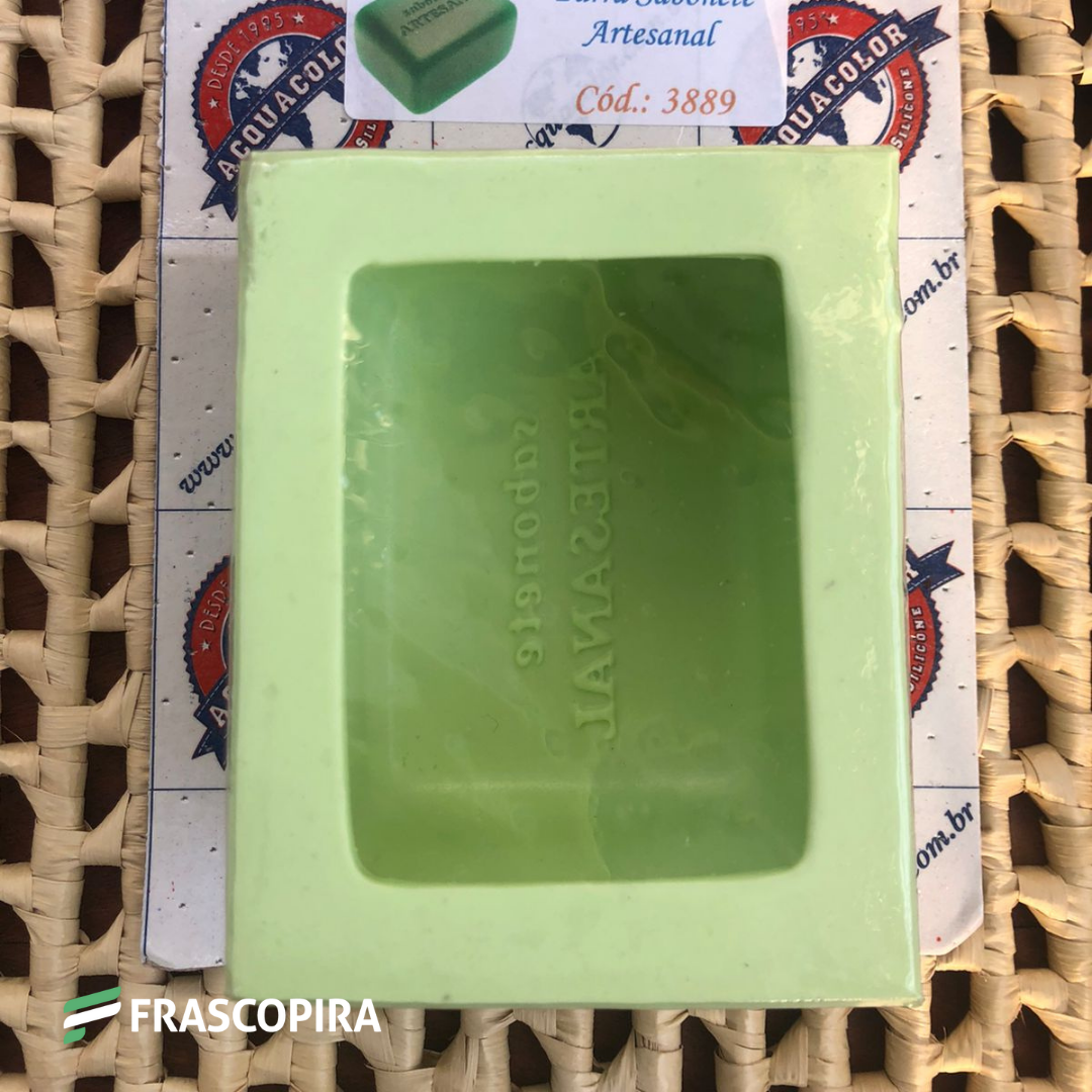 Forma Silicone - Barra Sabonete Artesanal