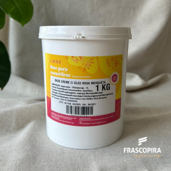 BASE CREME VEGETAL C/ ROSA MOSQUETA 1/1 1KG