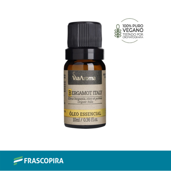 Óleo Essencial de Bergamoty Italy Via Aroma 10ml