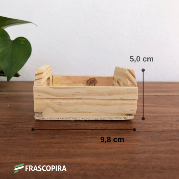 Caixote mini riscadinho n°6