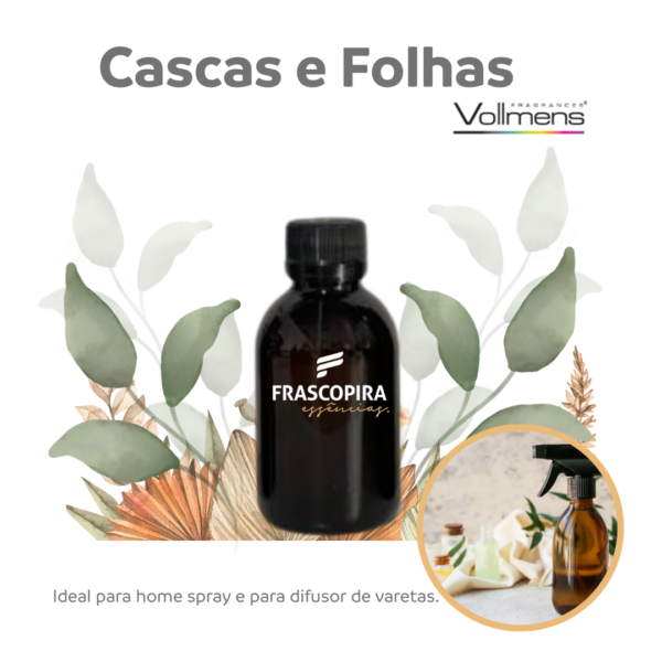 Essência Cascas e Folhas -Vollmens 100ml