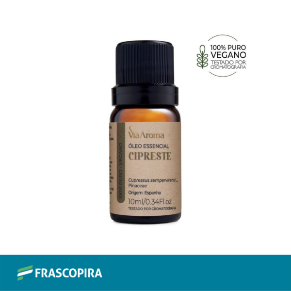 Óleo Essencial Cipestre 10ml - Via Aroma