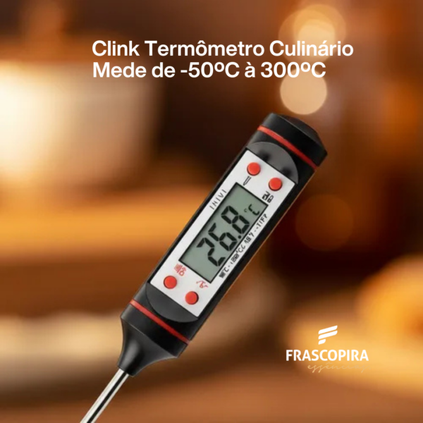 Termômetro Digital Culinário