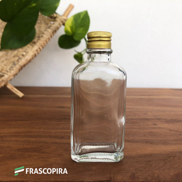 10 Garrafinhas Xuquinha 50ml com tampa de metal