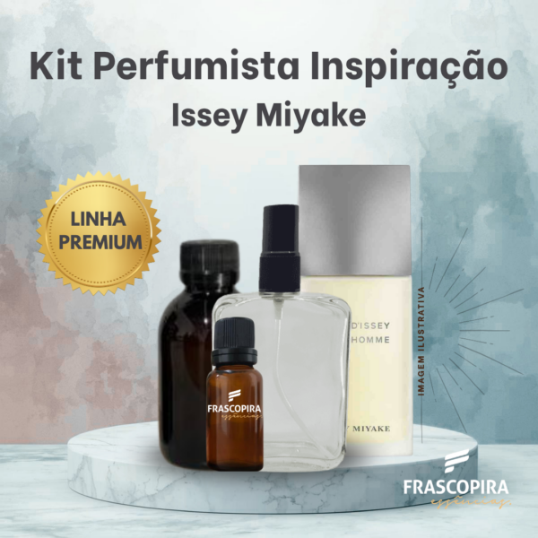 Kit Perfumista Essência Vollmens Faça Até 100ml Issey Miyake