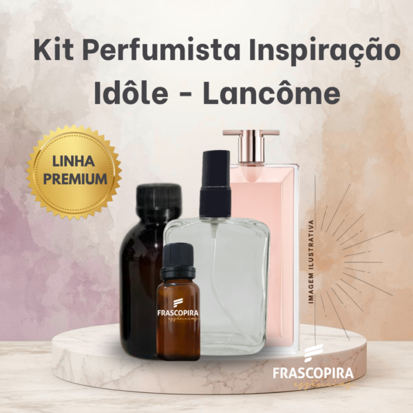 Kit Perfumista Essência Vollmens Faça Até 100ml Idôle