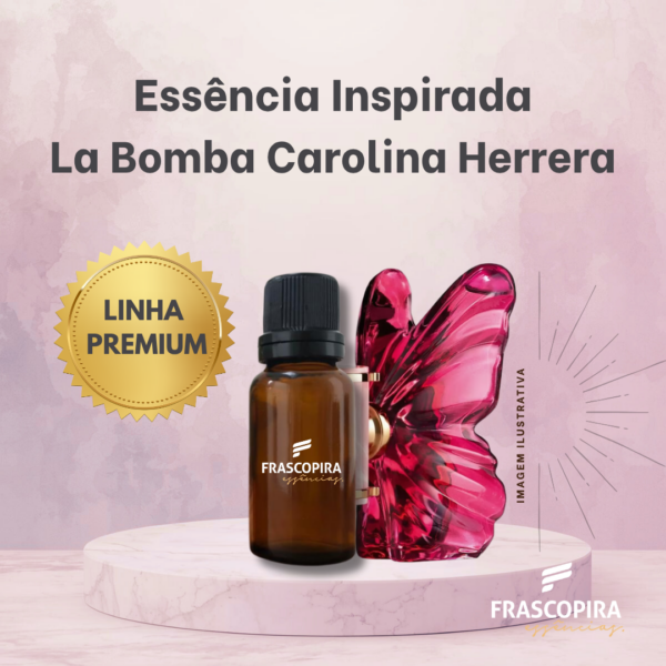 Essência La Bomba Linha Vollmens Perfumaria Fina Concentrada Aromática para Perfumes