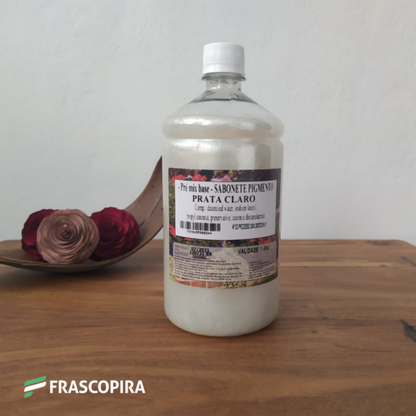 Sabonete Líquido com Pigmento Prata Claro