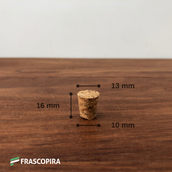 Rolha de Cortiça 16x13x10 mm