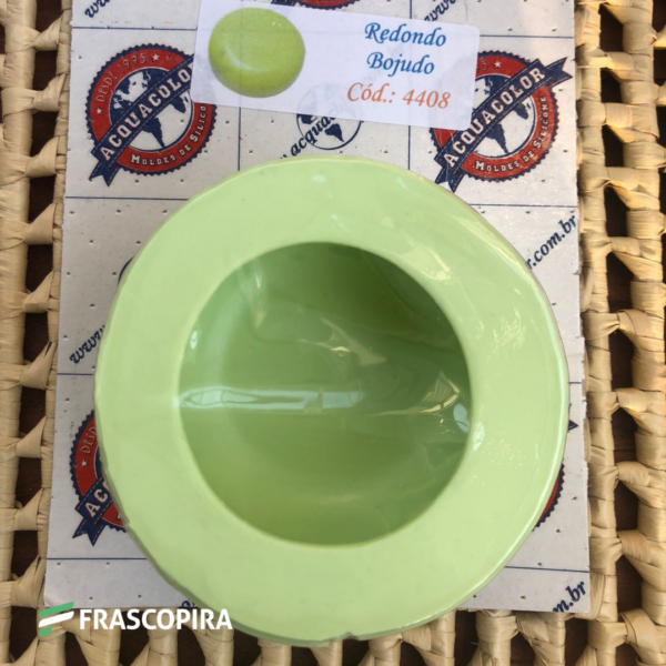 Forma de Silicone - Sabonete Redondo Bojudo
