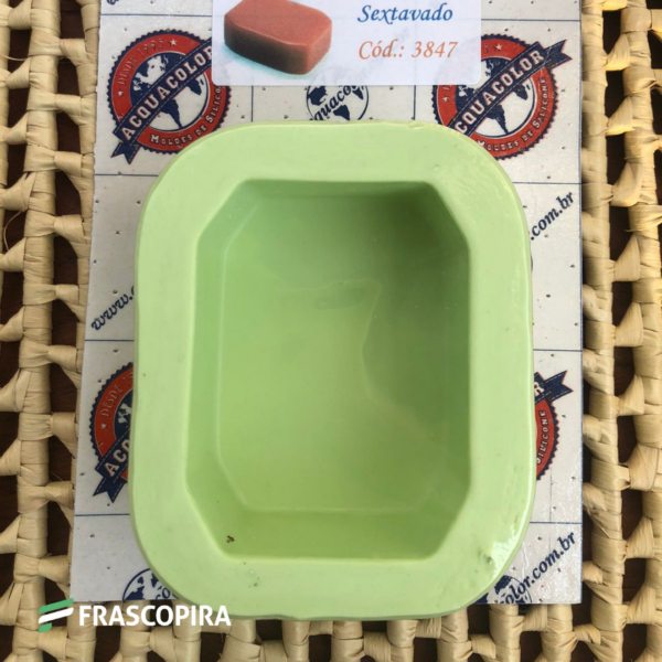 Forma de Silicone - Sextavado