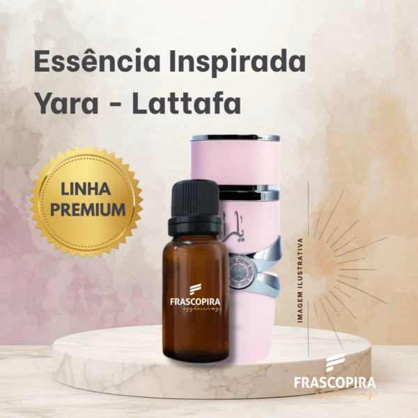 Essência Pura Concentrada Yara Rosa Perfumaria Fina Vollmens
